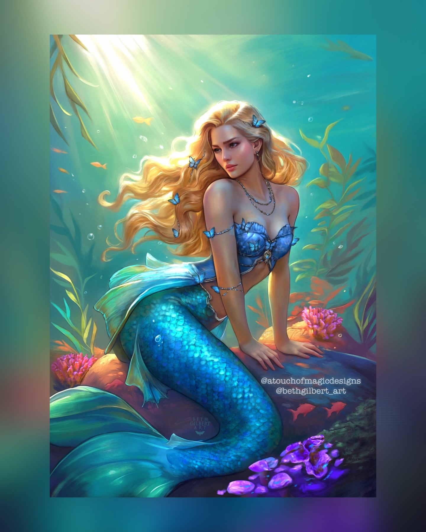 Mer-fantasy Tella - premium print