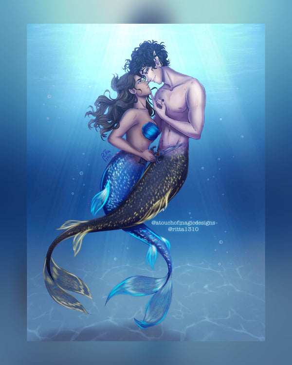 Mer-made for each other - premium print