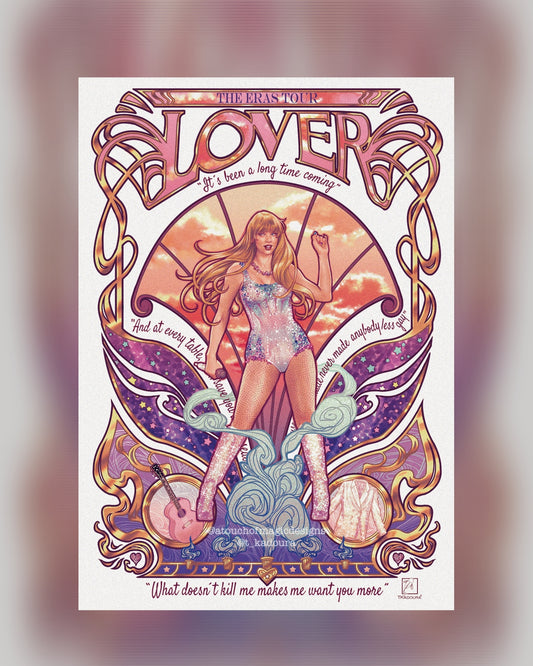 Lover Nouveau - premium print