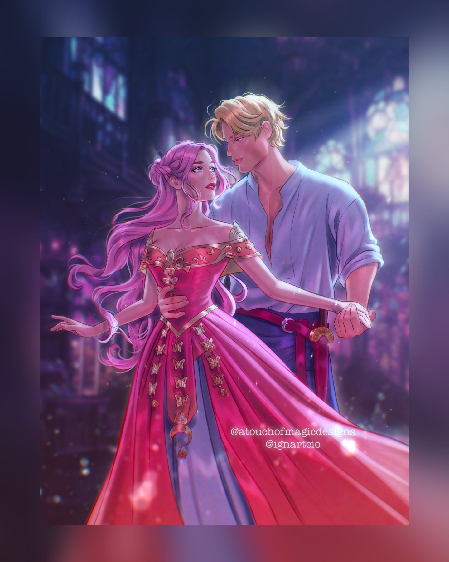 A dance with fate - premium print