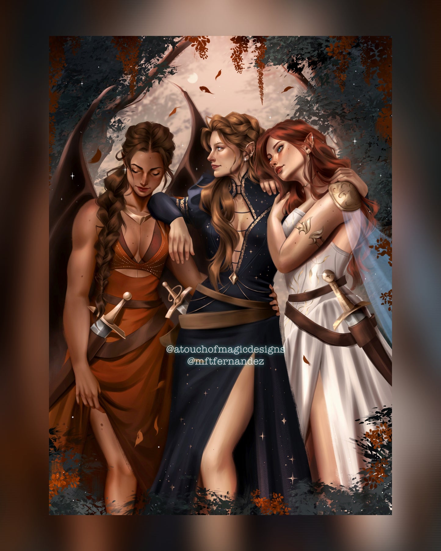 Lovely Valkyries -  OFFICIALLY LICENSED - premium print