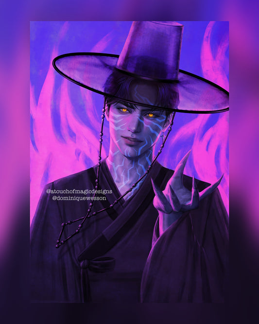 Mighty Demon King -  premium print