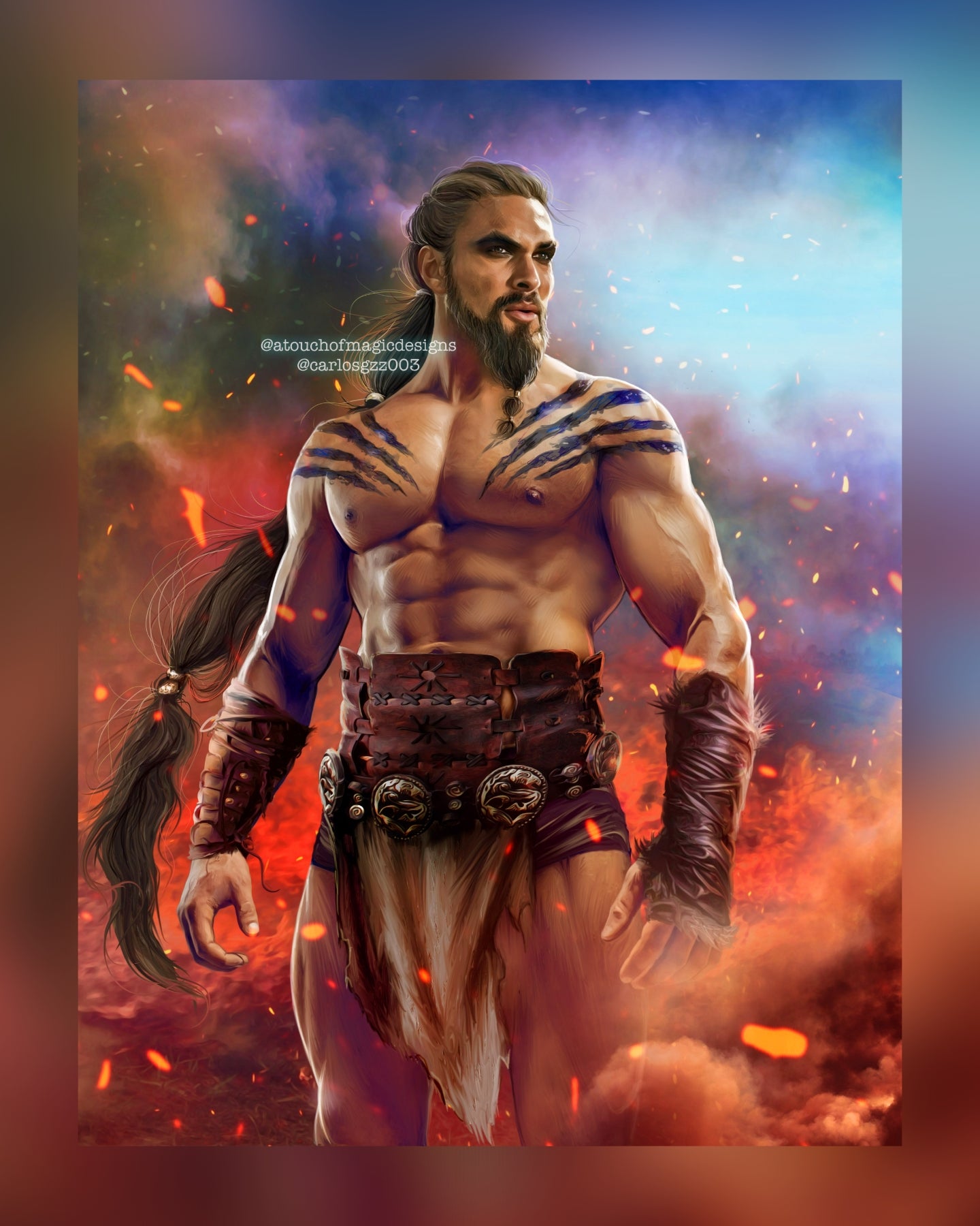 Blood of the Great Stallion - premium print