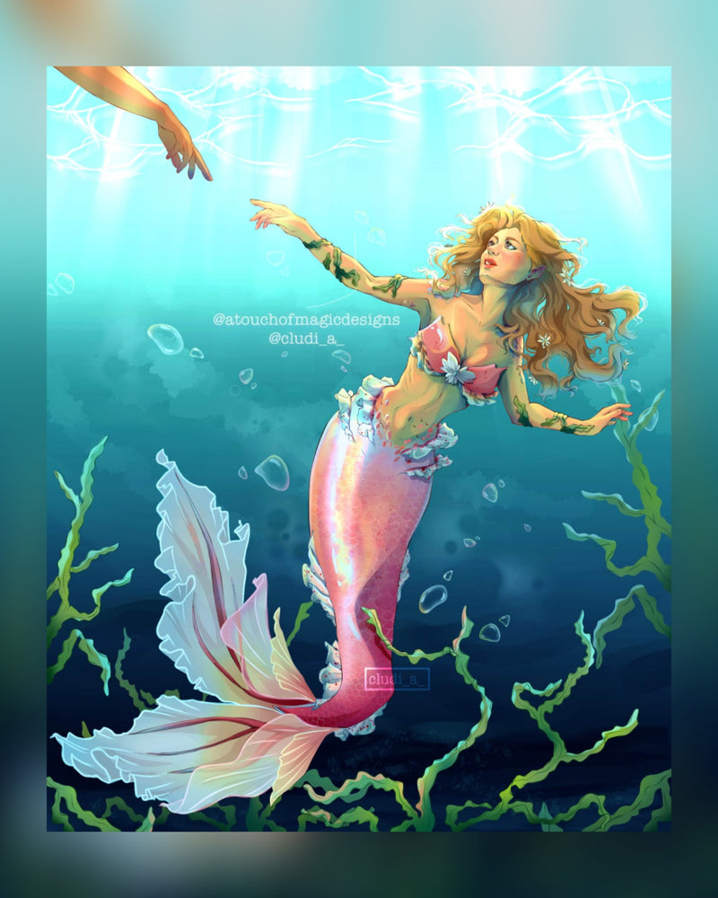 Mermaid of longing -  OFFICIALLY LICENSED - premium print