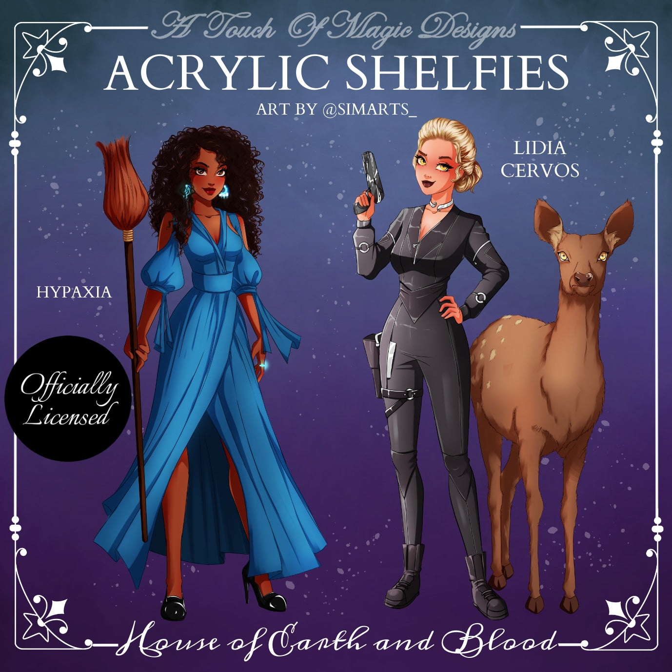 Lidia Cervos with Deer form & Hypaxia shelfie set - OFFICIALLY LICENSED MERCHANDISE (Copy)