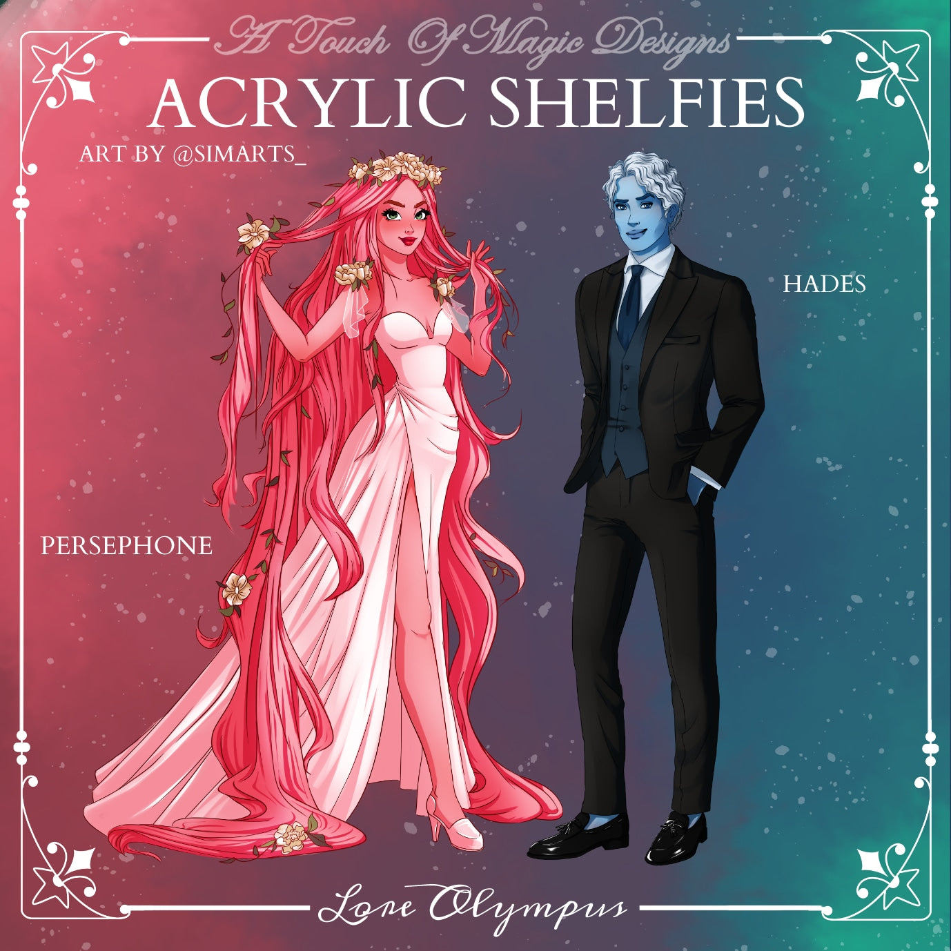 Shelfie set - Persephone & Hades