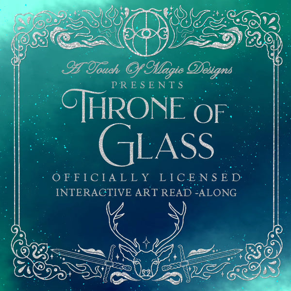 interactive art pack for 'Throne of Glass' - OFFICIALLY LICENSED