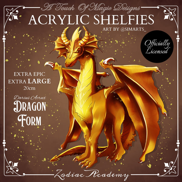 XL Shelfie - Darius Acrux - Dragon form - TWISTED SISTERS OFFICIALLY LICENSED
