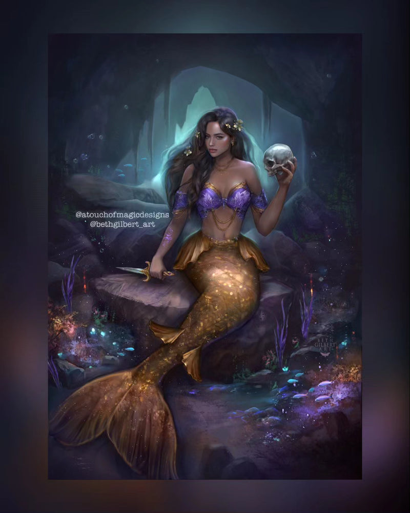 Mermaid of Wrath - premium print