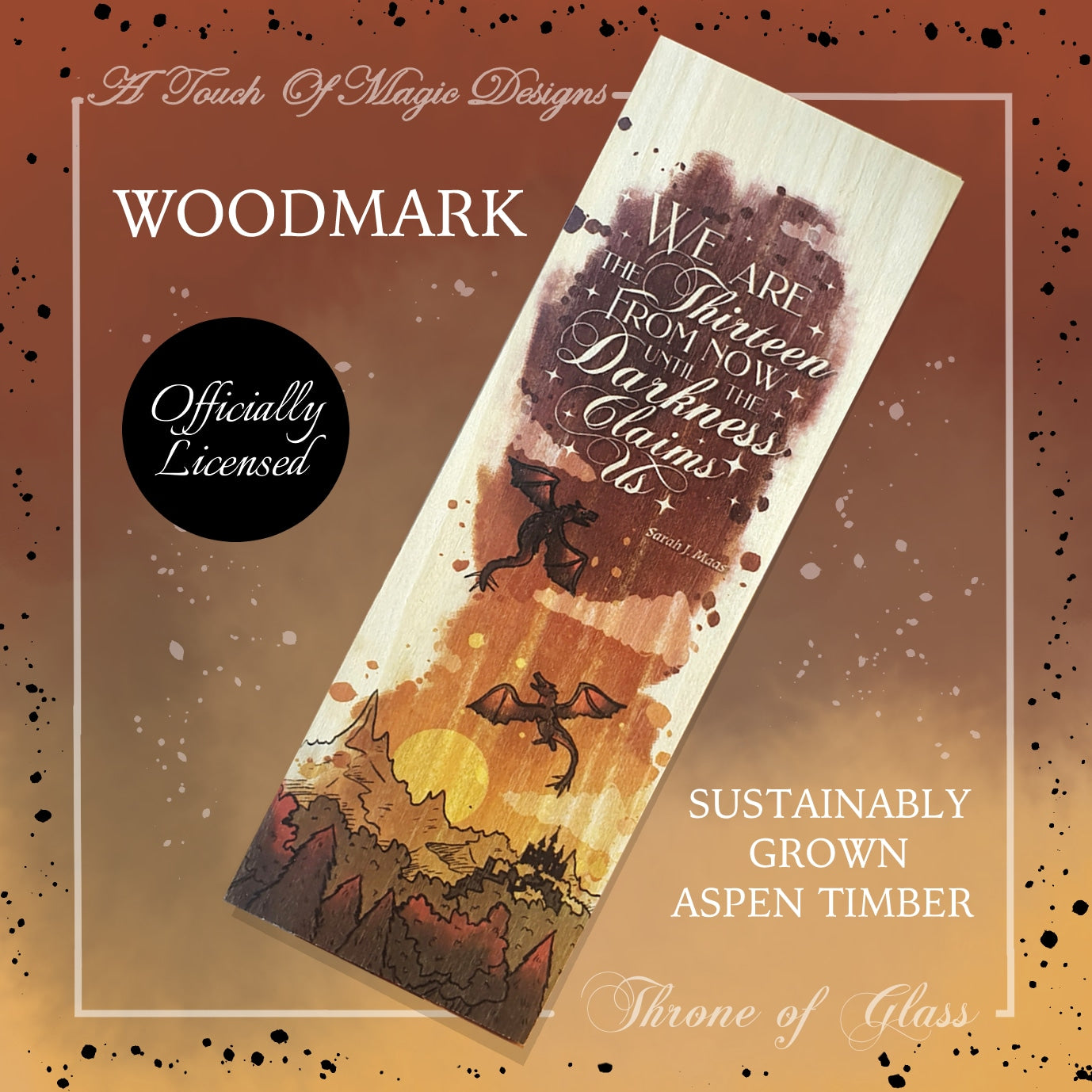 AUS & NZ  listing - The Thirteen - woodmark - OFFICIALLY LICENSED