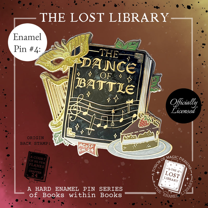 USA & Canada listing - Lost library pin collection - pin #4 - OFFICIALLY LICENSED