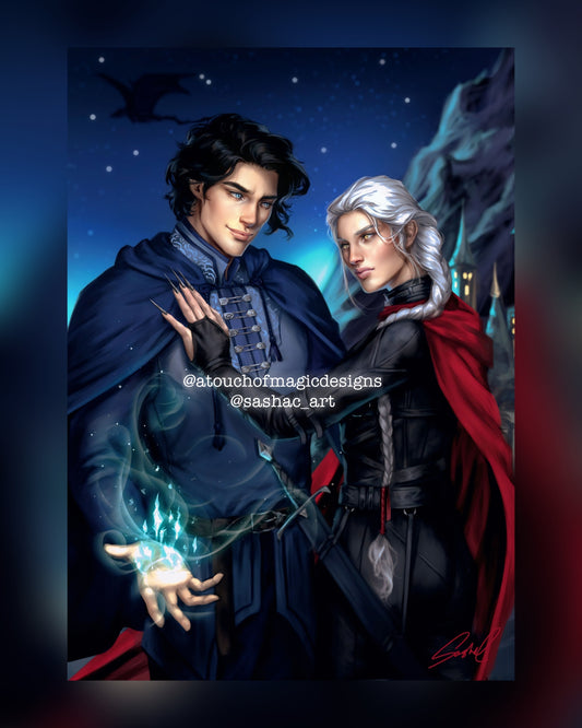 Shadow and iron - SJM OFFICIALLY LICENSED - premium print