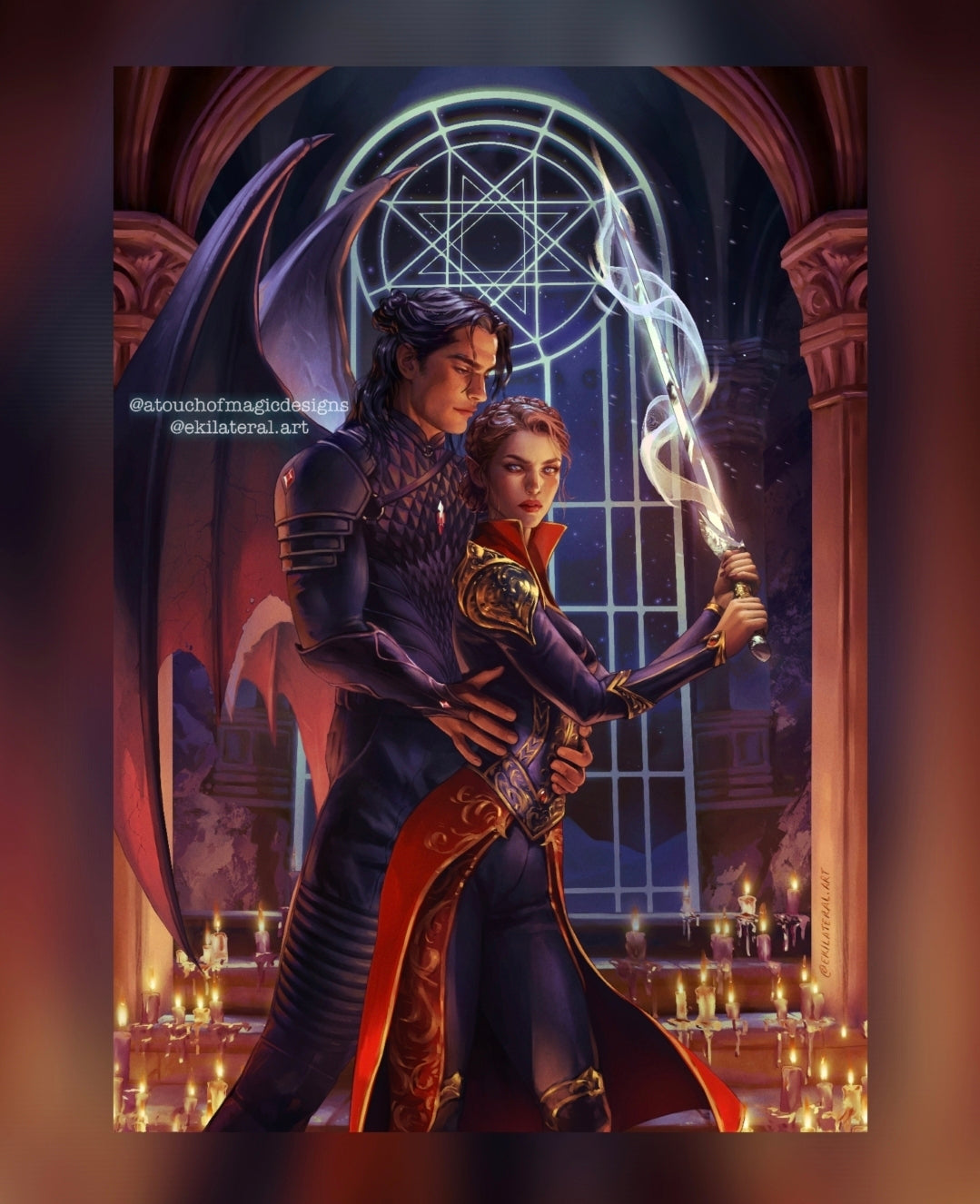 Silver heart - SJM OFFICIALLY LICENSED - premium print