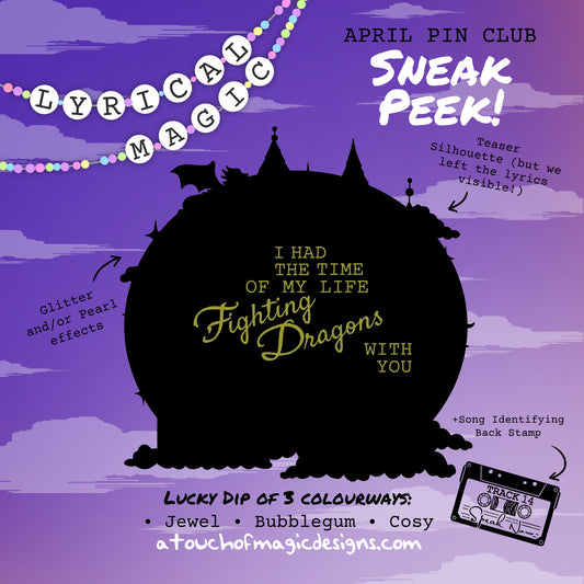 Lyrical Magic | Monthly Lyric Pin Club