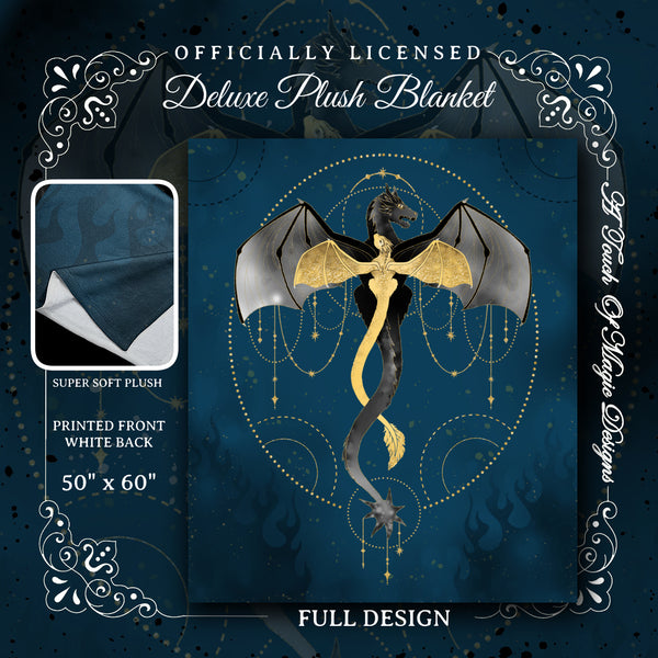 Blanket - Violets Relic - FOURTH WING OFFICIALLY LICENSED