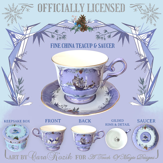 Winter Court - Teacup, Spoon & Pin set - officially licensed
