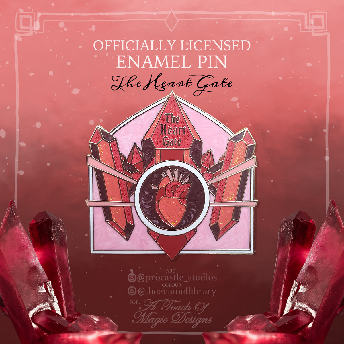 Heart Gate Crescent City gates collection - pin #6 - the Heart gate - OFFICIALLY ...