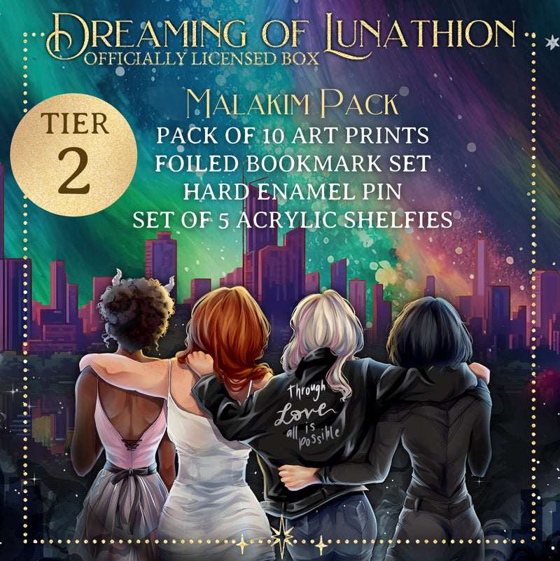 Malakim Teir - Dreaming of Lunathion Merch Box - OFFICIALLY LICENSED