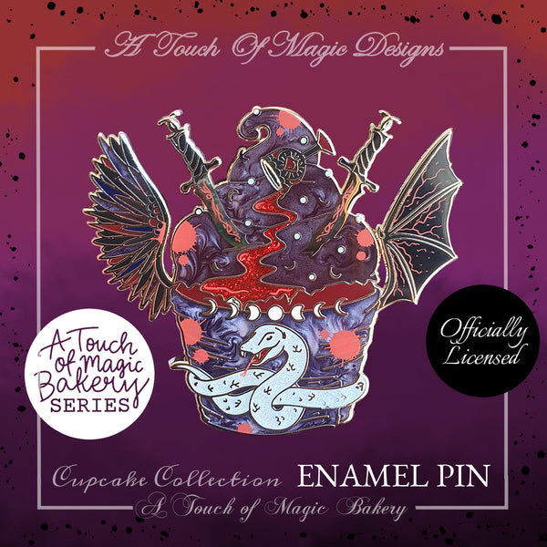 OFFICIALLY LICENSED - Serpent and the Wings of Night- Bakery pin collection 2.0