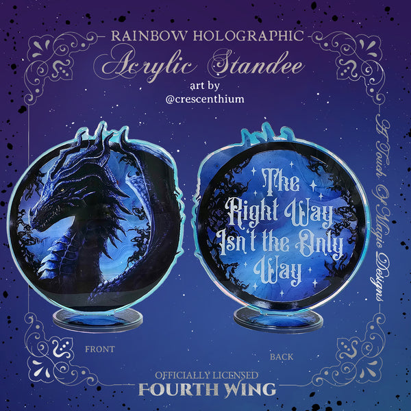 Rainbow Acrylic Standee - Sgaeyl - FOURTH WING OFFICIALLY LICENSED
