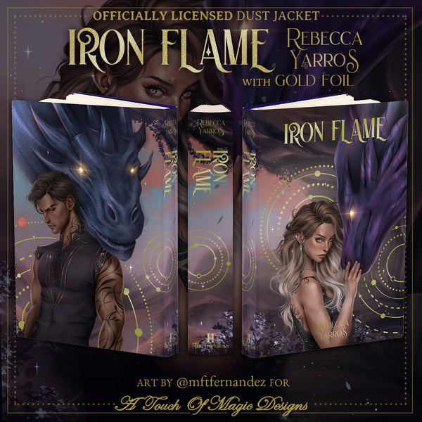 USA edition - Welcome to the Iron Flame - OFFICIALLY LICENSED dust jacket