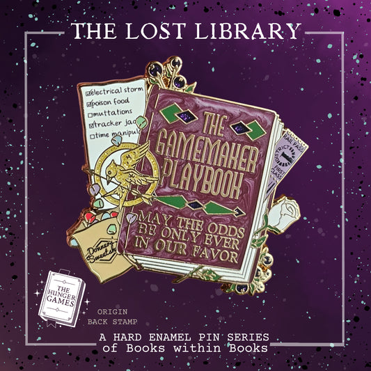 Lost library Pin collection - game-makers playbook