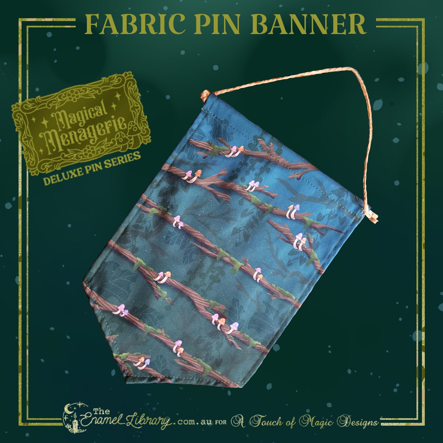 Magical menagerie - pin Banner – A Touch Of Magic Designs