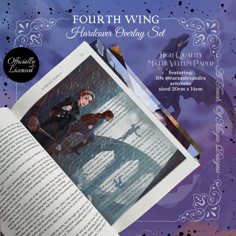 Overlay set - FOURTH WING - Officially Licensed