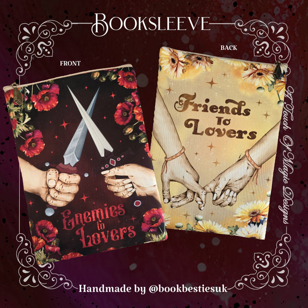 HARDCOVER plush booksleeve - Enemies Vs Friends