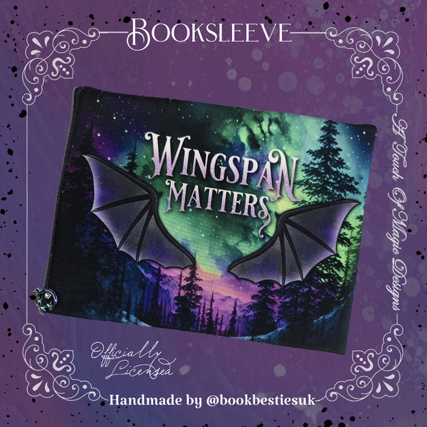 PAPERBACK plush booksleeve - Wingspan matters