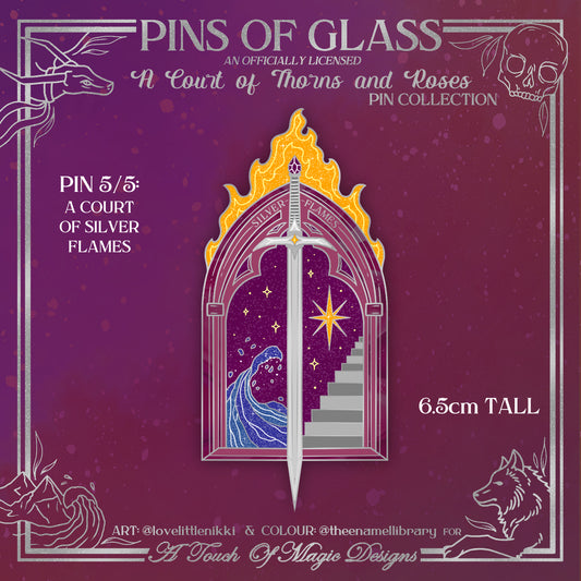 Officially Licensed - Pins of Glass Collection - ACOSF - PIN #5 - LIMITED