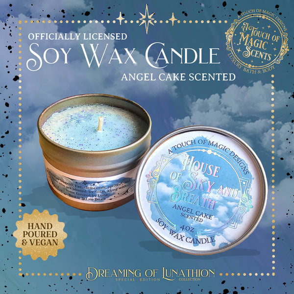 House of Sky and Breath candle tin, - SJM Oficially Licensed