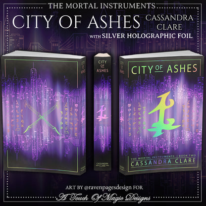 The Mortal Instruments Rainbow editions - PAPERBACK SIZE - dust jacket set