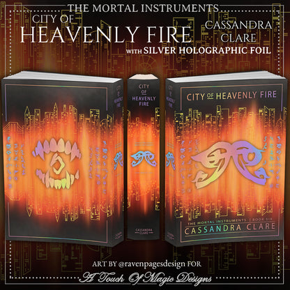 The Mortal Instruments Rainbow editions - PAPERBACK SIZE - dust jacket set