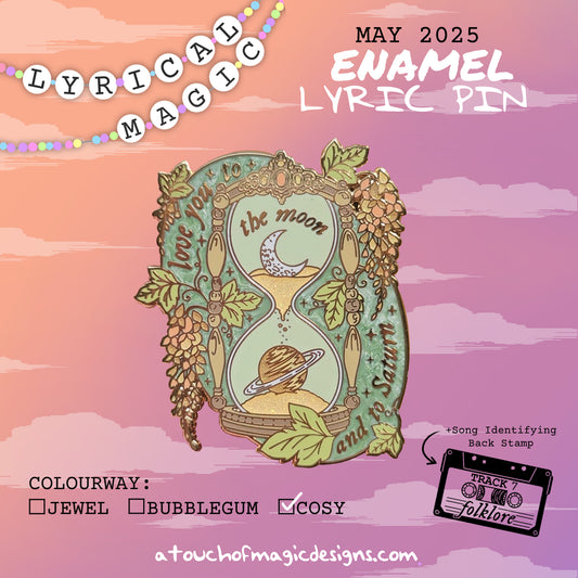 Love you to the moon  - #8 - Cosy edition - A touch of lyrical magic - Pin Collection