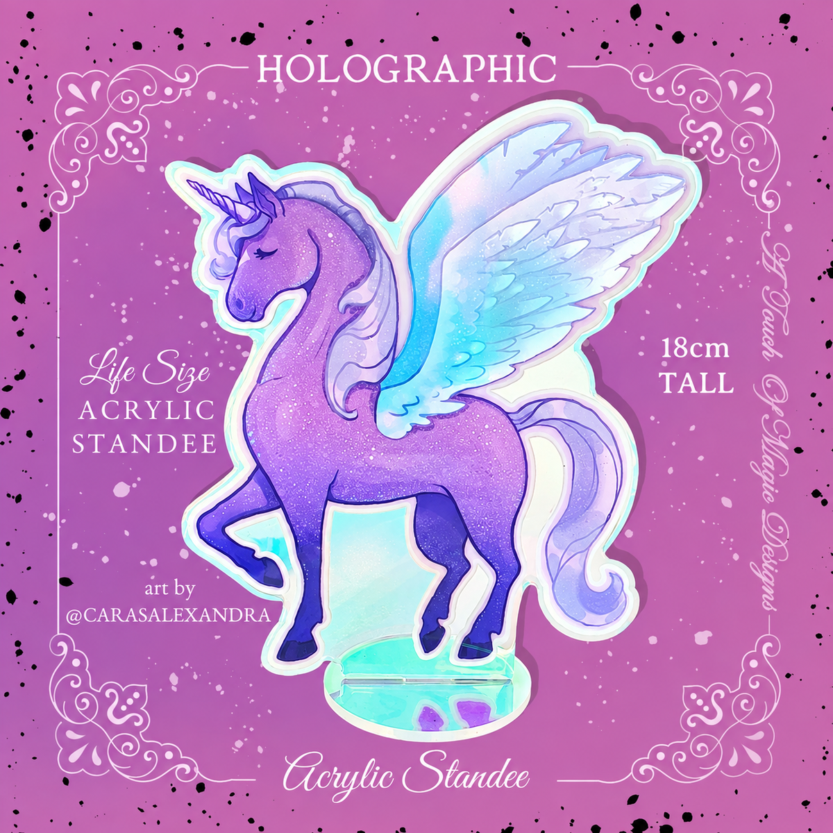 Pegasus - Holographic Shelfie Character - LIFE-SIZE