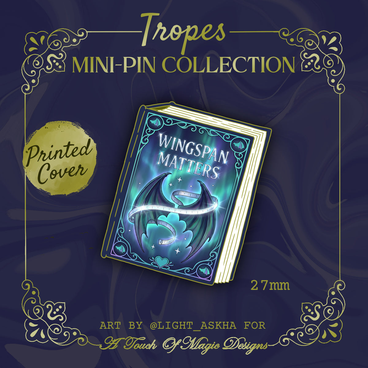 Tiny Tropes pin collection - Wingspan matters- PRE-ORDER
