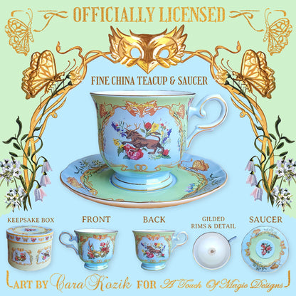 Spring Court - Teacup & Spoon set - officially licensed - Pre-order ships March 2024