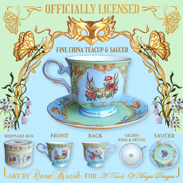 Spring Court - Teacup only set - officially licensed - Pre-order ships March 2024