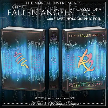 The Mortal Instruments Rainbow editions - PAPERBACK SIZE - dust jacket set