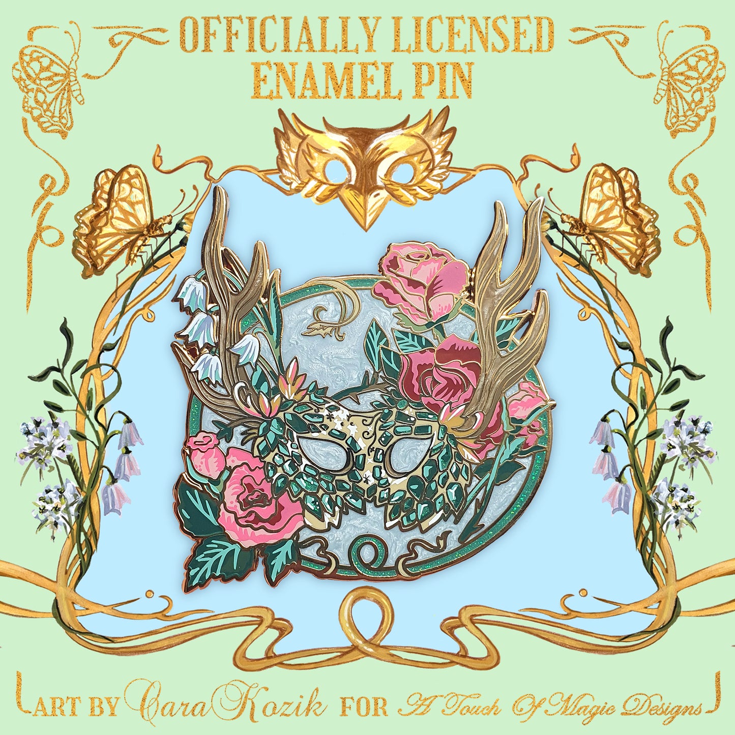 Spring Court - Teacup & Spoon & Pin set - officially licensed - Pre-order ships March 2024