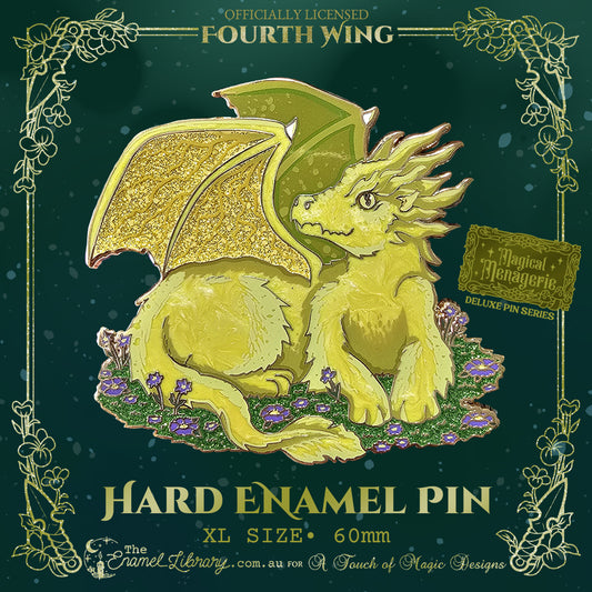 Magical menagerie Pin Collection - XL Baby Andarna - FOURTH WING OFFICIALLY LICENSED