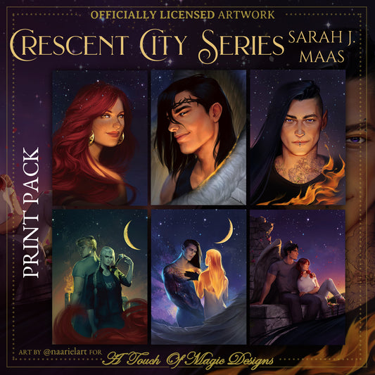 Starlight editon - 6 piece print set - CRESCENT CITY - SJM Oficially Licensed