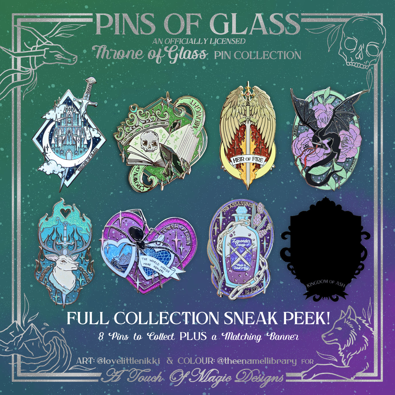 Officially Licensed - Pins of Glass Collection - TOG - The Assasins Blade