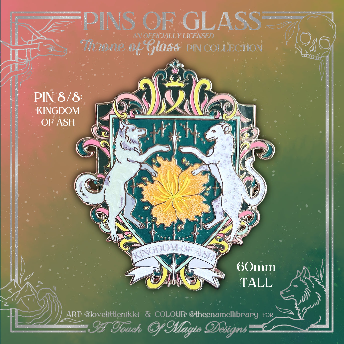 Officially Licensed - Pins of Glass Collection - TOG - Kingdom of Ash