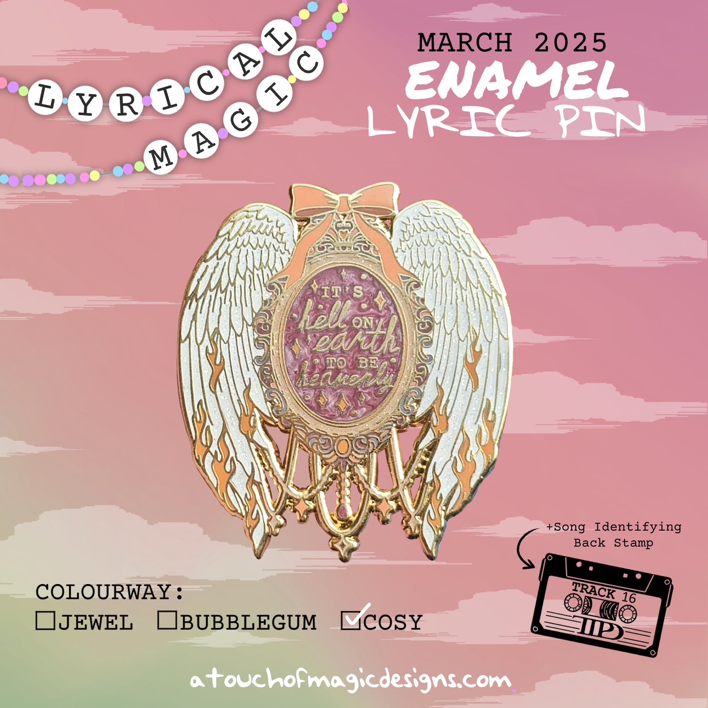 Heavenly - #13 - Cosy edition - A touch of lyrical magic - Pin Collection