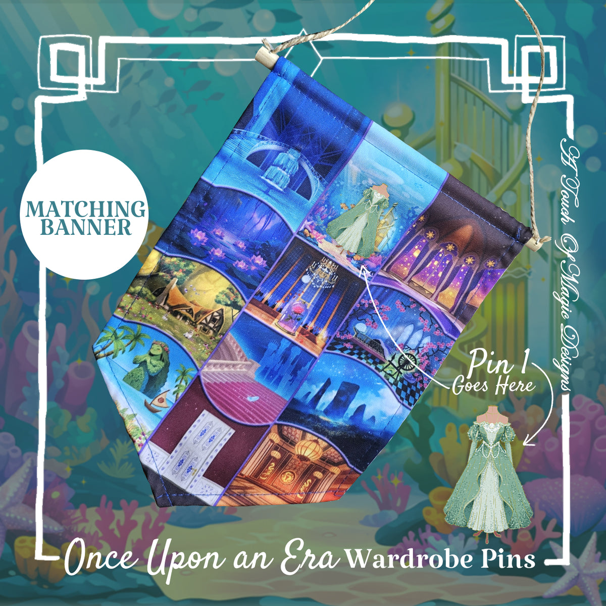 Pin Banner - Once upon a Era wardrobe - PRE-ORDER
