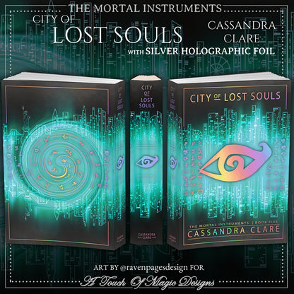 The Mortal Instruments Rainbow editions - PAPERBACK SIZE - dust jacket set