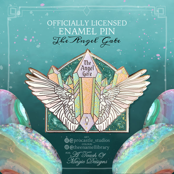 Crescent City gates collection - pin #7 - the Angel gate - OFFICIALLY LICENSED