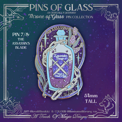 Officially Licensed - Pins of Glass Collection - TOG - The Assasins Blade